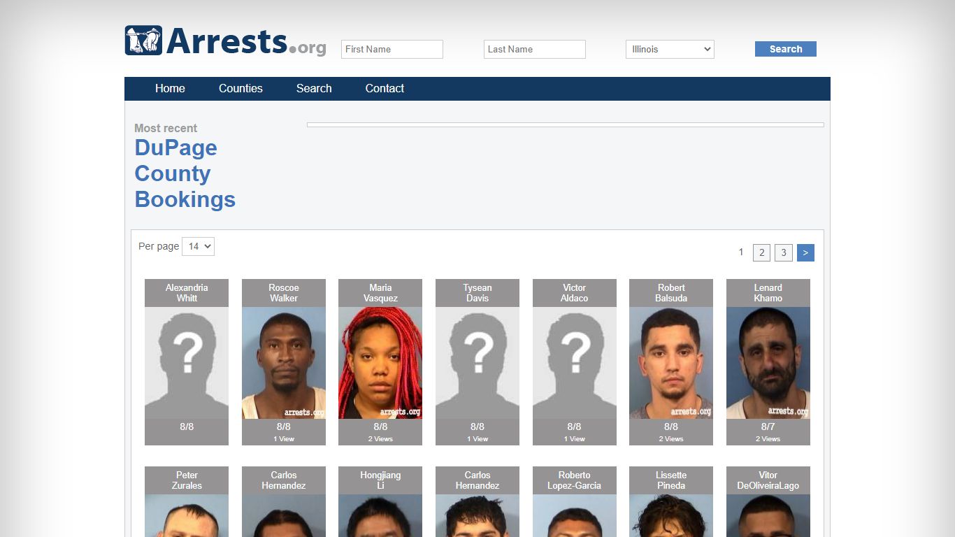 DuPage County Arrests and Inmate Search